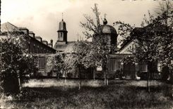 MODERN CARD Carmel de Lisieux Seen from inside the fence