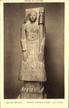 CPA Sculpture Egyptienne Unnofre Prophete d'Osiris Statue en diorite Egypte