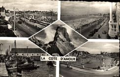 CPM Cote d'amour Pornichet Entre Batz et Le Croisic Le Pouliguen
