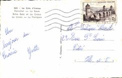 POSTAL MODERNA dimensión del amor de Pornichet entre Batz y Croisic Pouliguen