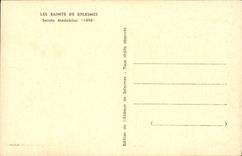 VINTAGE POSTCARD the Saints De Solesmes Sainte Madeleine