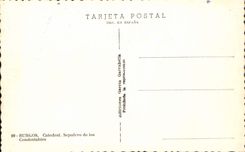 CPM Burgos Catedral Sepulero de los Condestables