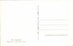 CPM Marseille Vieux Port Vu du Transbourdeur Bateau