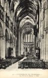 CPA Cathedrale De Chartres La nef et le choeur