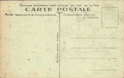 VINTAGE POSTCARD Environs of Bagneres de Bigorre the solid mass of Arbizon Seen from has Col of Aspin