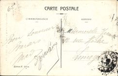 CPA Lourdes Ange a la Montee du Calvaire