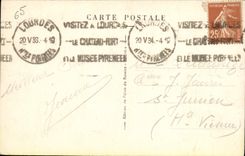 CPA Lourdes La Basilique Vue laterale