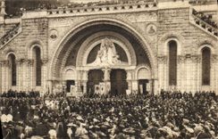 CPA Lourdes Benediction Des Malades