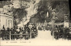 CPA Lourdes La Grotte