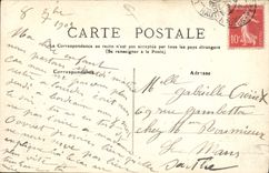 VINTAGE POSTCARD Cauterets the Lake Estom