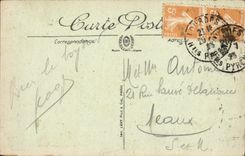 CPA Lourdes La Basilique