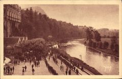 VINTAGE POSTCARD Heavy the Swimming pool Gave