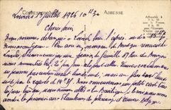 VINTAGE POSTCARD Heavy the Valley D' Argeles and the Chain of the Pyrenees Seen of the Peak of Jer