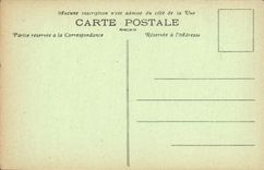 VINTAGE POSTCARD Heavy the esplanade during the procession of Blessed Sacrament