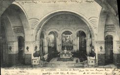 CPA Lourdes Interieur du Rosaire