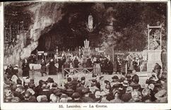 CPA Lourdes La Grotte 