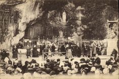 CPA Lourdes La Grotte 