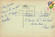 CPA Lourdes La Grotte 