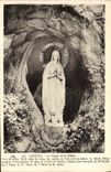 CPA Lourdes La Vierge de la Grotte