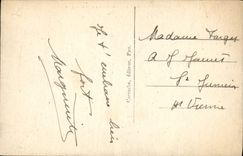 CPA Lourdes Le Chateau et vue Generale