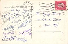 CPA Lourdes Eglise Du Rosaire Le Maitre autel