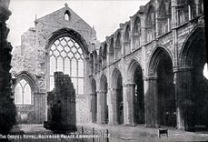 VINTAGE POSTCARD The Chapel Royal Holyrood Edinburgh De luxe hotel