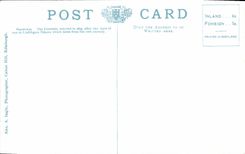 Hotel luxe de Holyrood Edimburgo De de la fuente de la POSTAL de la VENDIMIA