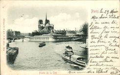 CPA Paris Pointe de la Cite Notre Dame
