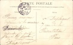 VINTAGE POSTCARD Sevres Old Teacher training school Manufactures