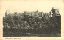VINTAGE POSTCARD North Face Windsor Castle