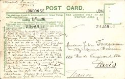 Torre de Londres de la POSTAL de la VENDIMIA