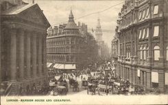 CPA London Mansion House And Cheapside