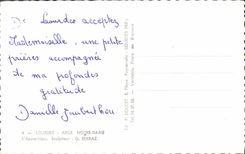 CPM Lourdes Asile Notre Dame L'apparition Serraz