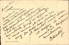 VINTAGE POSTCARD Giuliano Una Conversazione gallant