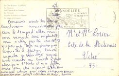 CPM Cannes La Croisette Les palaces de la Croisette La Croisette Coucher de soleil sur l'Esterel