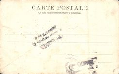 Taladro de Compiegne de la POSTAL de la VENDIMIA de la charca de St Pedro