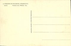 VINTAGE POSTCARD Goya Museo del Prado Pradera de San Isidoro