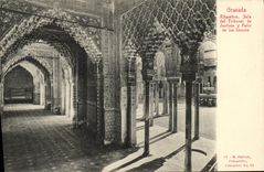 CPA Granada Alhambra Sala del Tribunal de Justicia