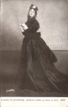 VINTAGE POSTCARD Museum Of Luxembourg Carolus Duran the Lady With the Glove