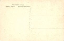 VINTAGE POSTCARD Sanchez Coello Museo Del Prado