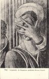 CPA Pisa Camposanto La Vergognosa Particolare Benozzo Gozzoli