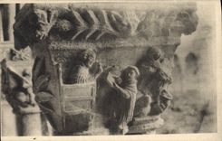 Claustro del pilar de la POSTAL de la VENDIMIA