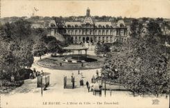 CPA La Havre L'Hotel de Ville Maggi