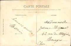 VINTAGE POSTCARD Biarritz Effect Vagueness to the Round Not of the Rock of the Virgin