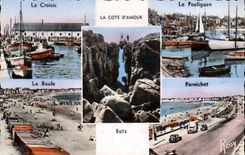 POSTAL MODERNA Croisic la dimensión del amor Pouliguen Pornichet La Baule Batz