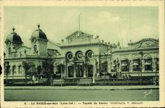 VINTAGE POSTCARD La Baule On Sea Frontage of the Casino