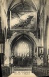 VINTAGE POSTCARD Interior Treport Of the Church