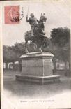 CPA Dinan Statue De Duguesclin