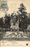 VINTAGE POSTCARD Abbeville Tomb of the Admiral Courbet