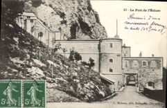 POSTAL de la VENDIMIA Fort de la cerradura